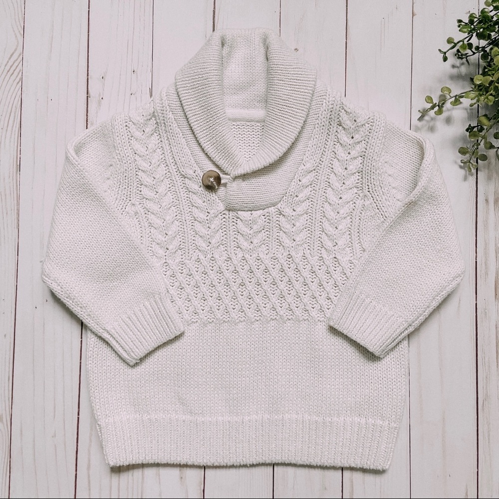 Shawl Collar Pullover Sweater